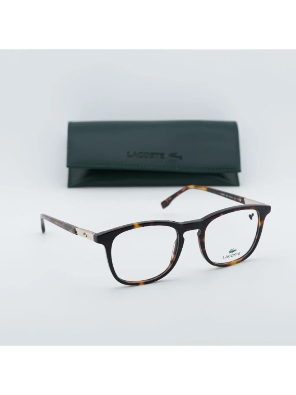 Lacoste L2889 N 230 Square Eyeglasses 52mm - Havana